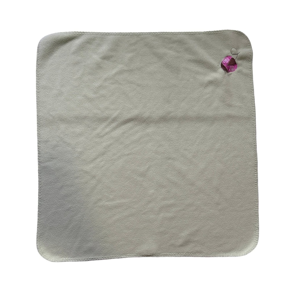 Circo Target Green Lady Bug Blanket Fleece Baby Kids Avocado Lovey Applique